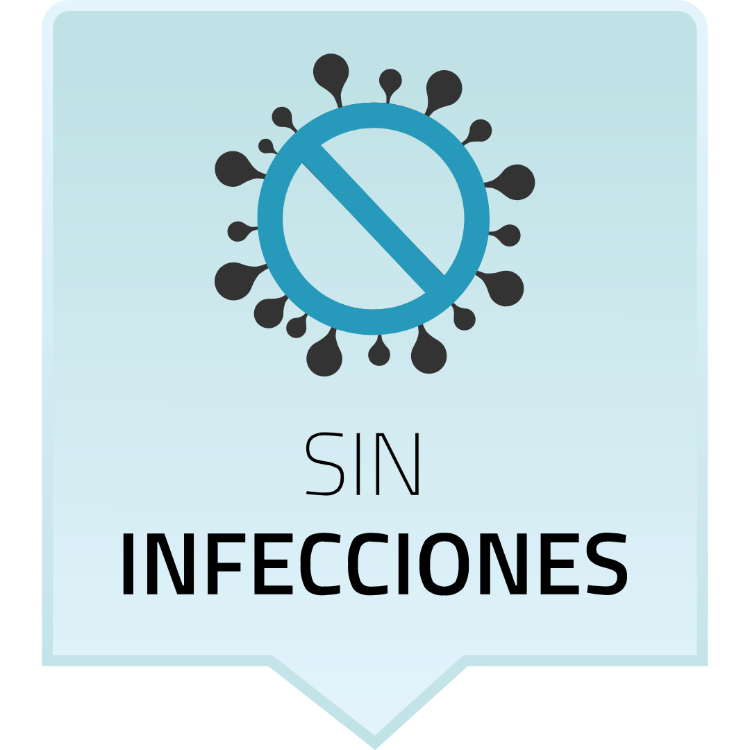 Sin infecciones